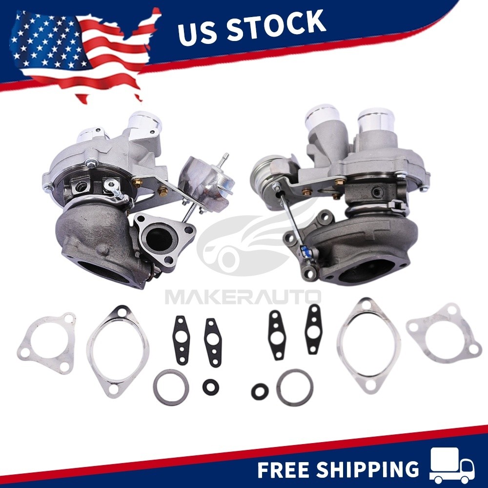 Pair Left & Right Turbo Turbocharger Fit For Ford F150 F-150 V6 3.5L 2013-2016