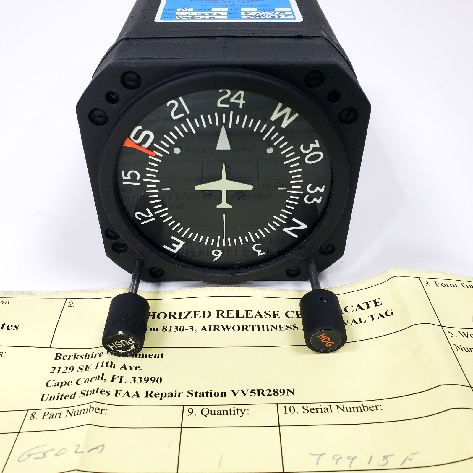 EDO-AIRE 4000D-1 DG P/N 1U262-005-20 (Cessna G-502A) OVERHAULED w/ FAA 8130-3