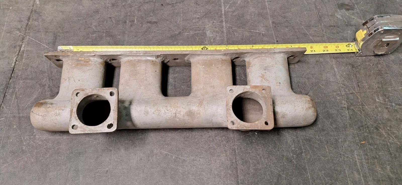 Harry Miller Offenhauser 220 Original Intake Manifold Aluminum Winfield Carb