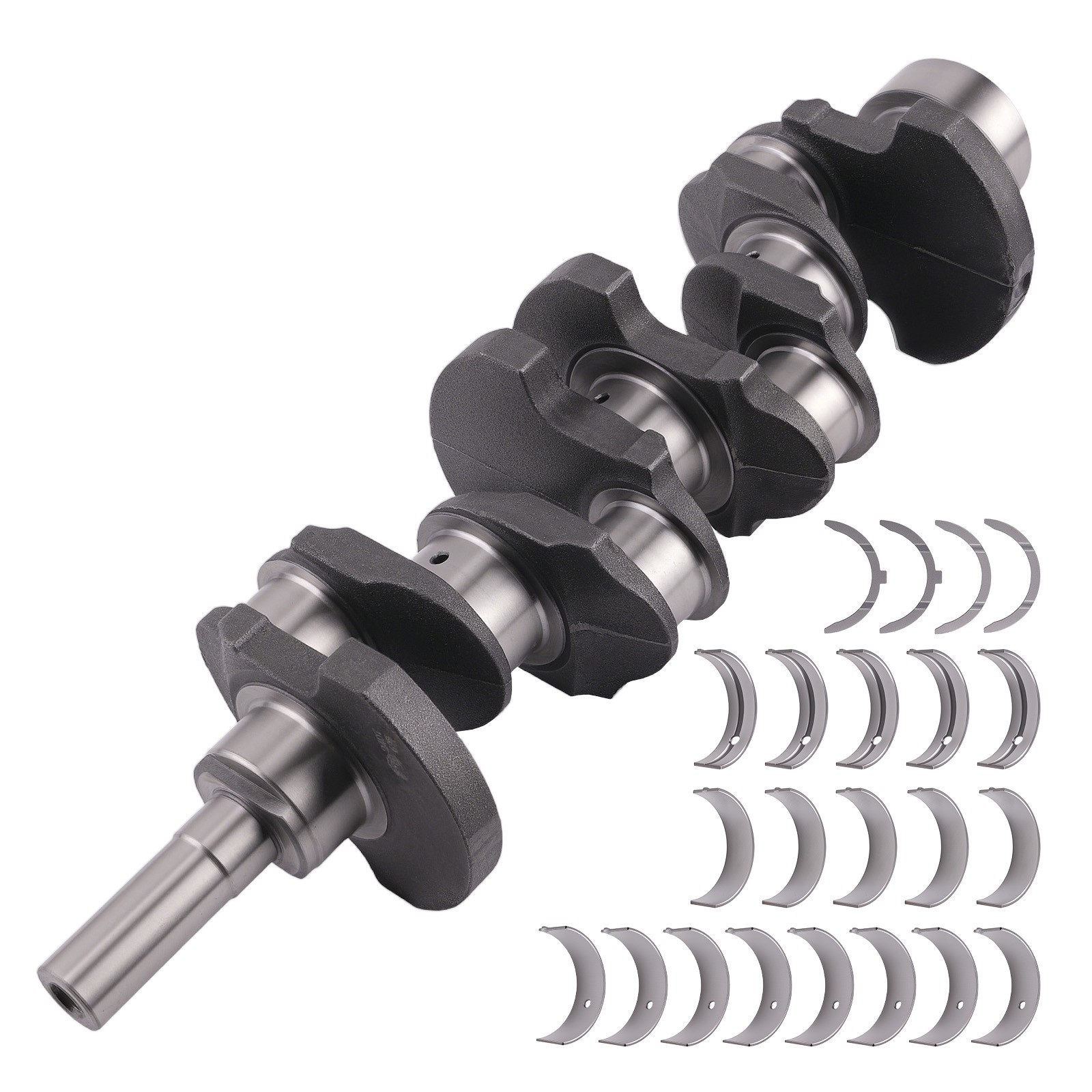 Crankshaft w/ Main & Rod Bearings for Toyota Pickup 4Runner 2.4L 22R 22RE