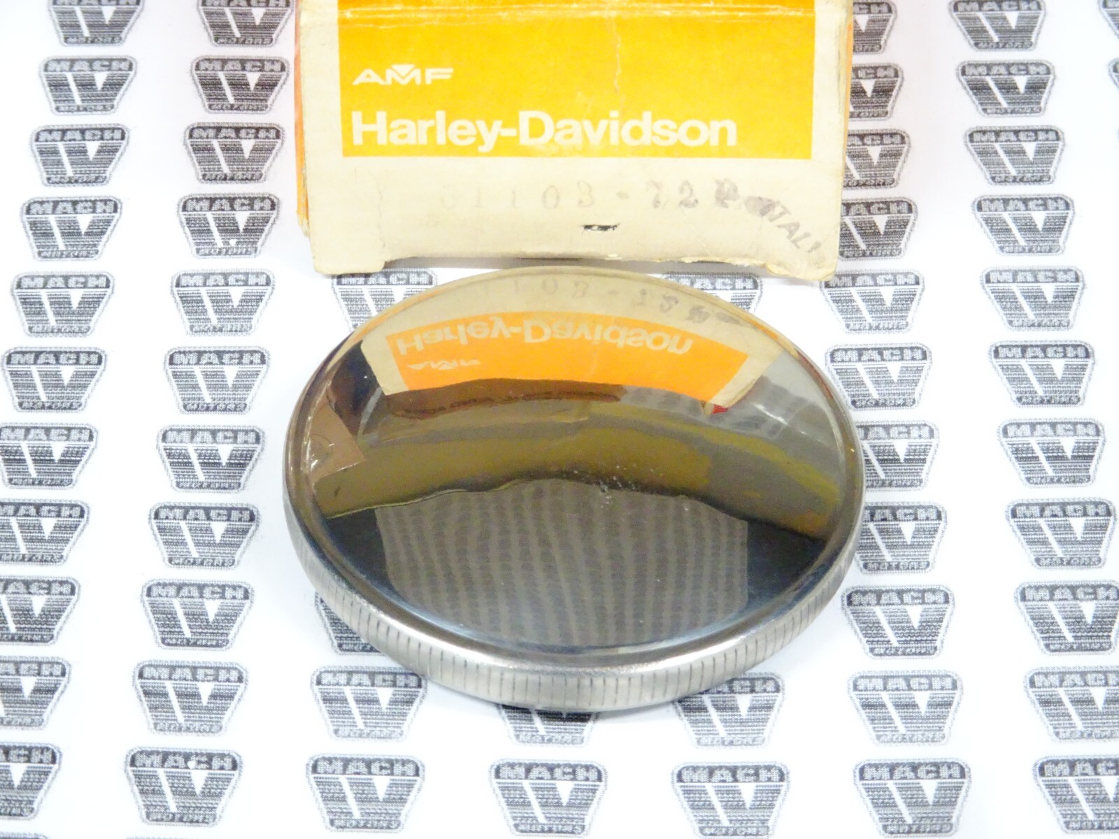 AMF Harley Davidson NOS NEW 61103-72P Fuel Petrol Gas Tank Cap SS SX TX Z90