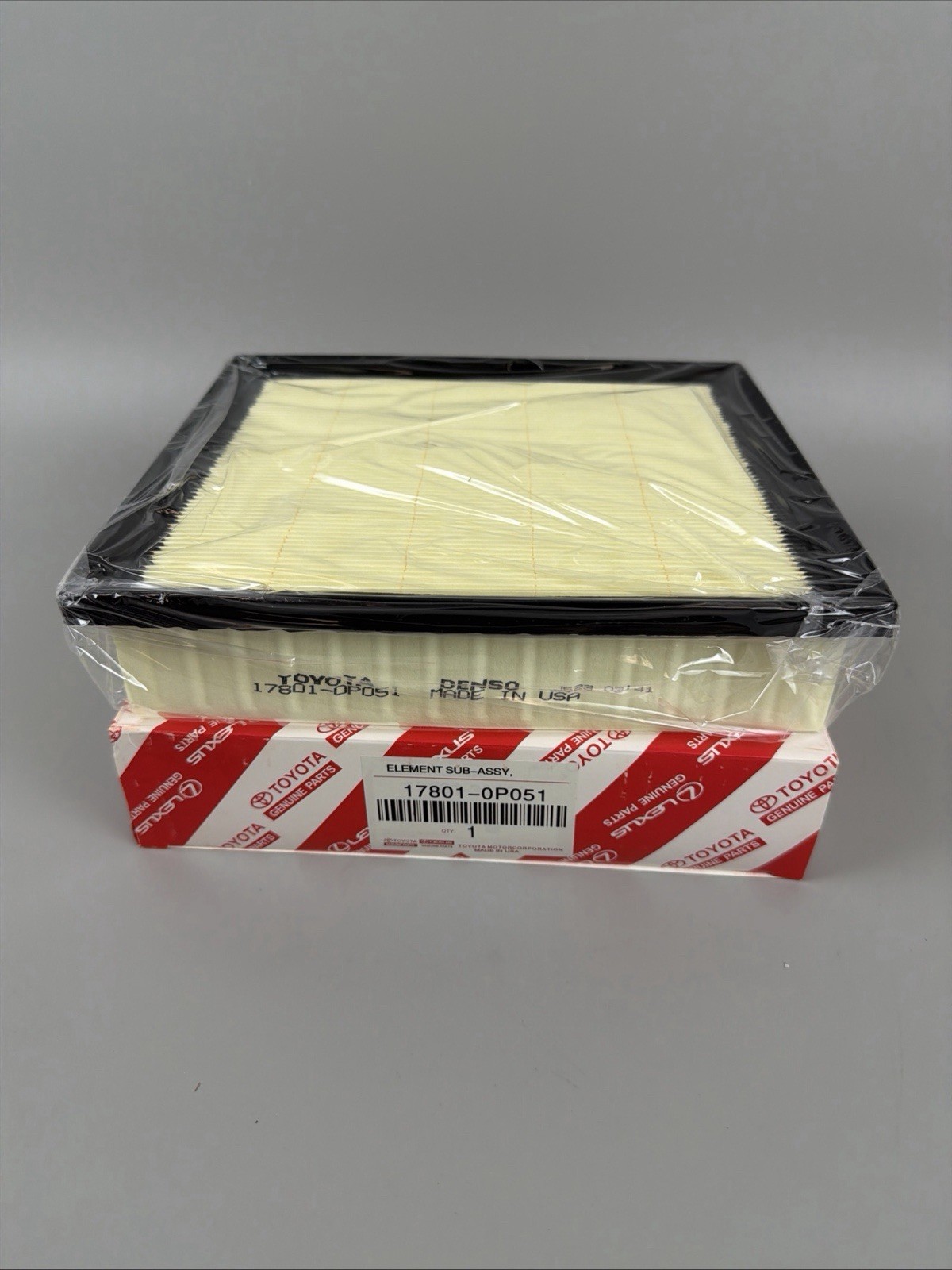 Lexus RX350 (2010-2022) OEM Genuine FACTORY ENGINE AIR FILTER 17801-0P051