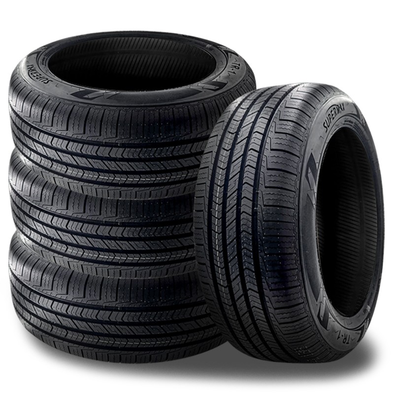 4 Supermax TR-1 235/55R17 99V All Season Performance 500AA [50K Mi Warranty] TR1