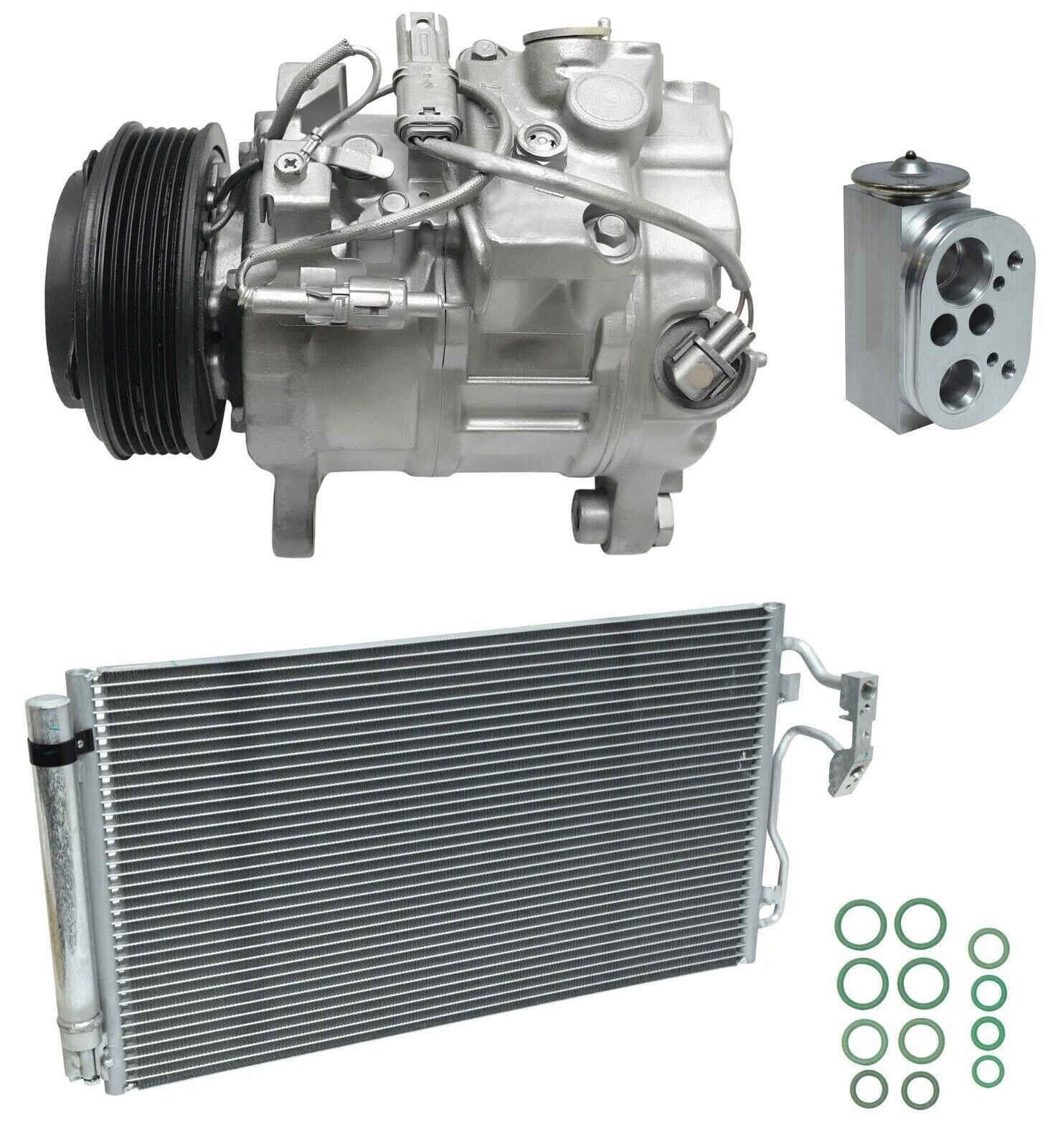 RYC Reman AC Compressor Kit With Condenser EC77A Fits BMW 328i 2.0L Turbo 2015