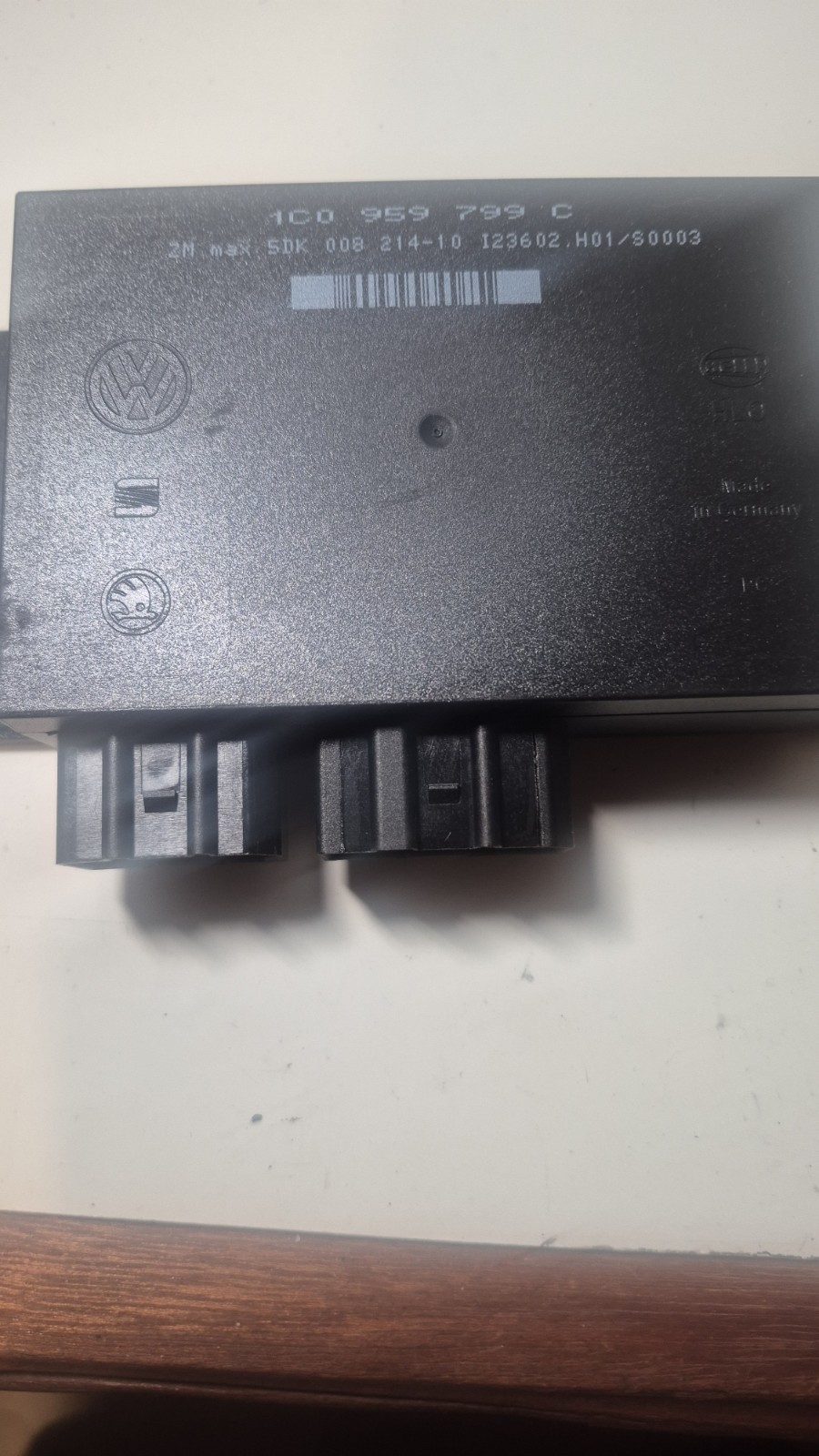 00-05 VW Passat Factory Comfort Control Module/CCM Part# 1C0 959 799 C 00-05 VW Passat Factory Comfort Control Module/CCM Part# 1C0 959 799 C