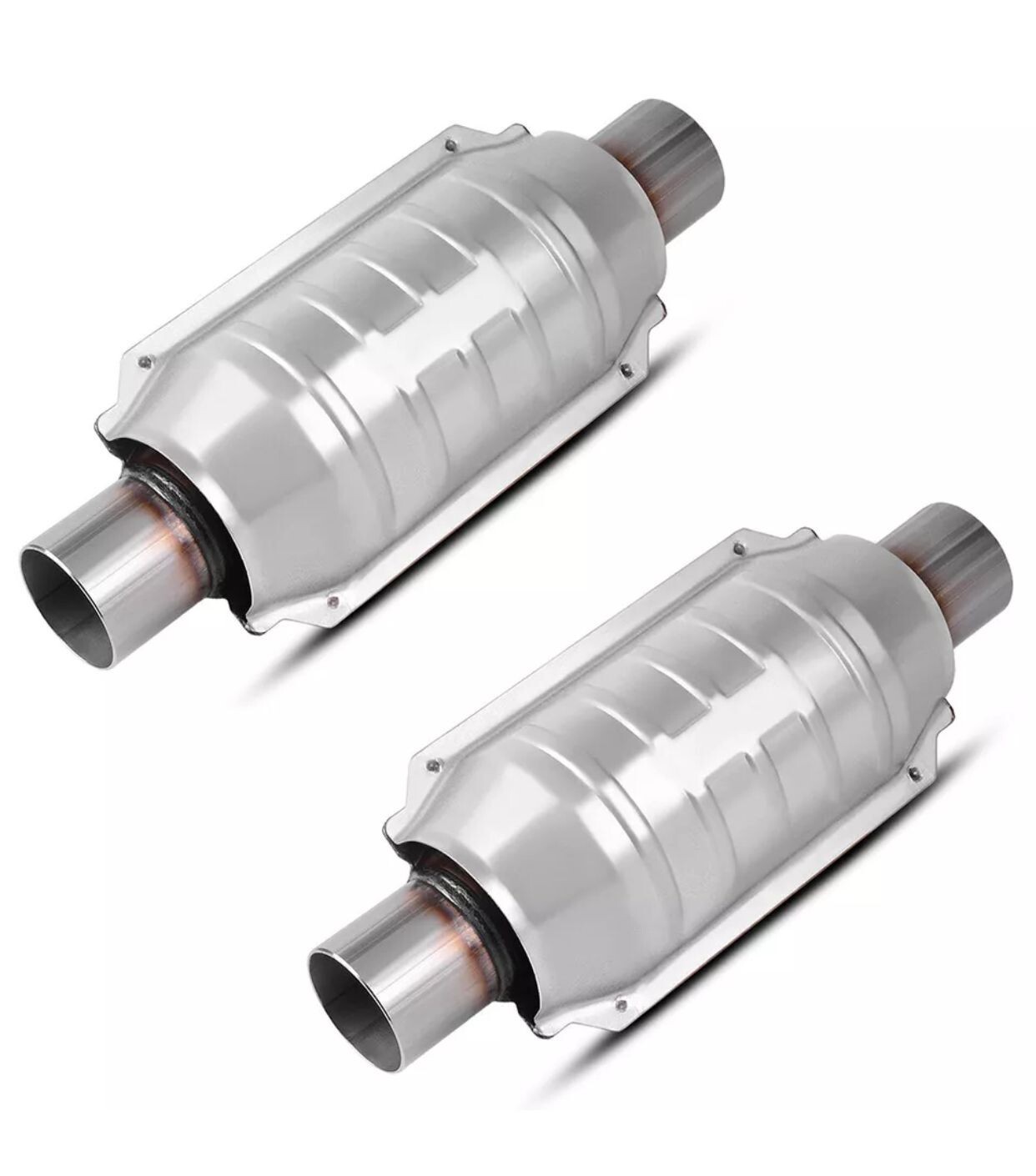 Fit For All Isuzu Catalytic Converter 2 Pack EPA Certified Direct Fit Approved