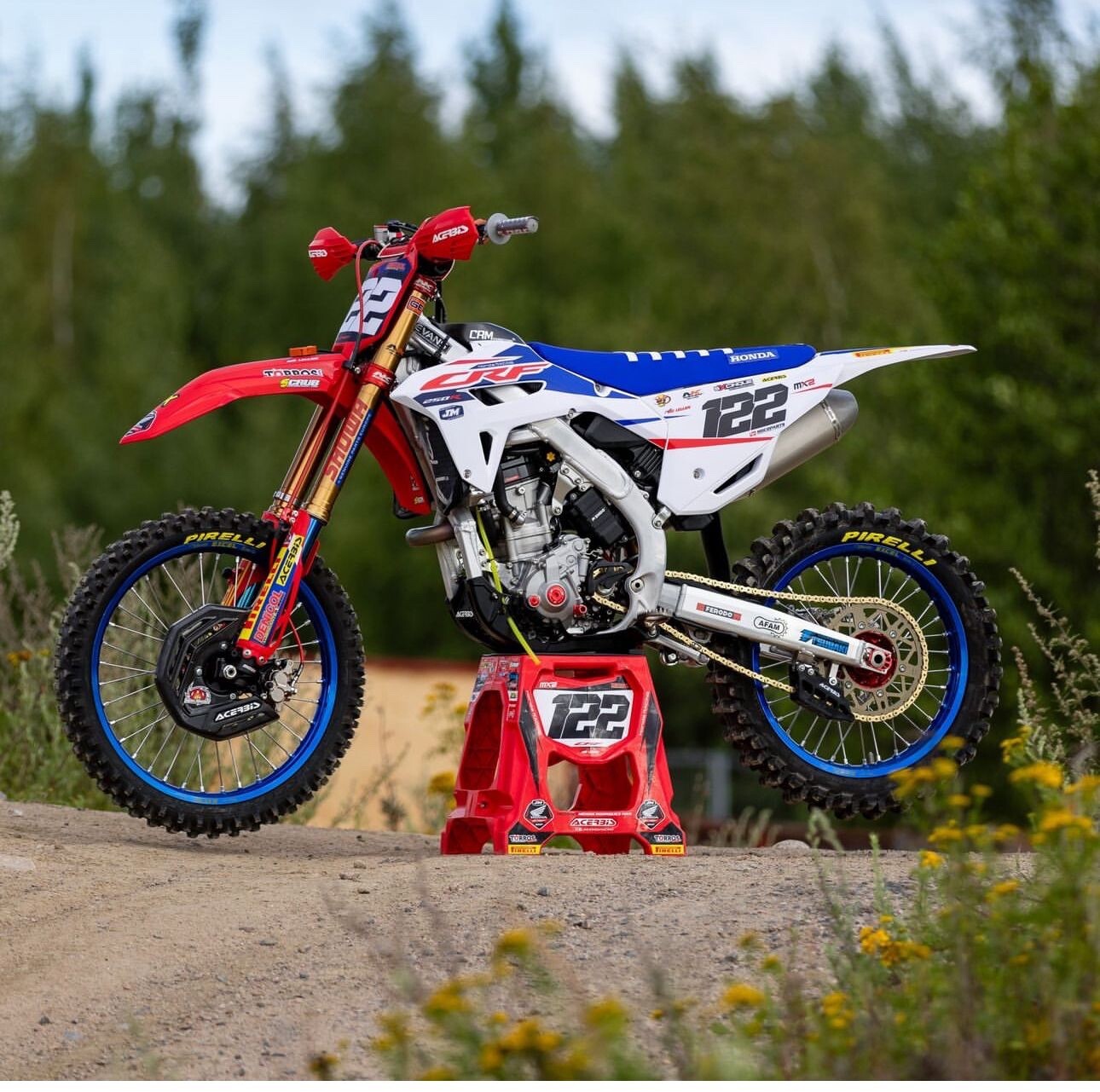 FITS HONDA CRF250R (2022 to 2024) CRF450R (2021 to 2024) Graphic kit decals crf
