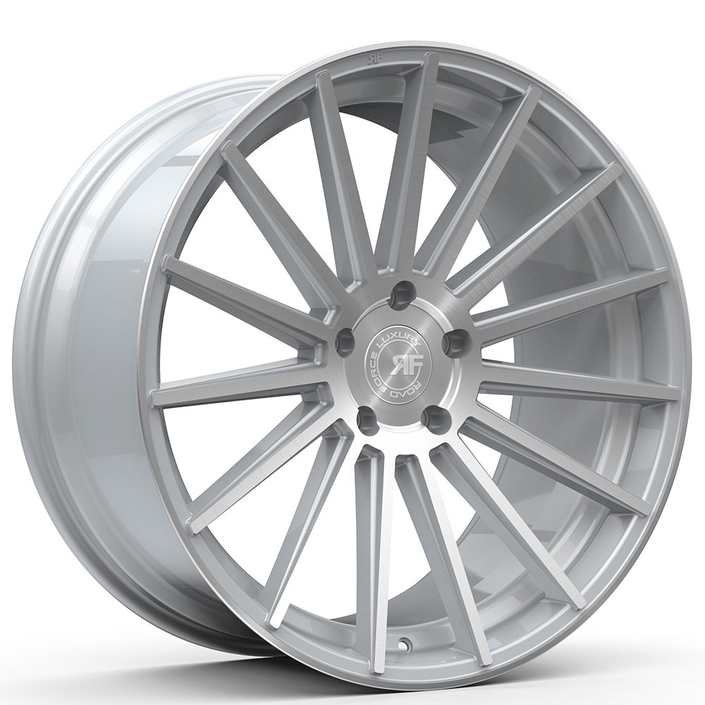 20x8.5/20x10 Road Force Wheels RF15 Silver Machined Rims (4pcs) 20x8.5/20x10 Road Force Wheels RF15 Silver Machined Rims (4pcs)