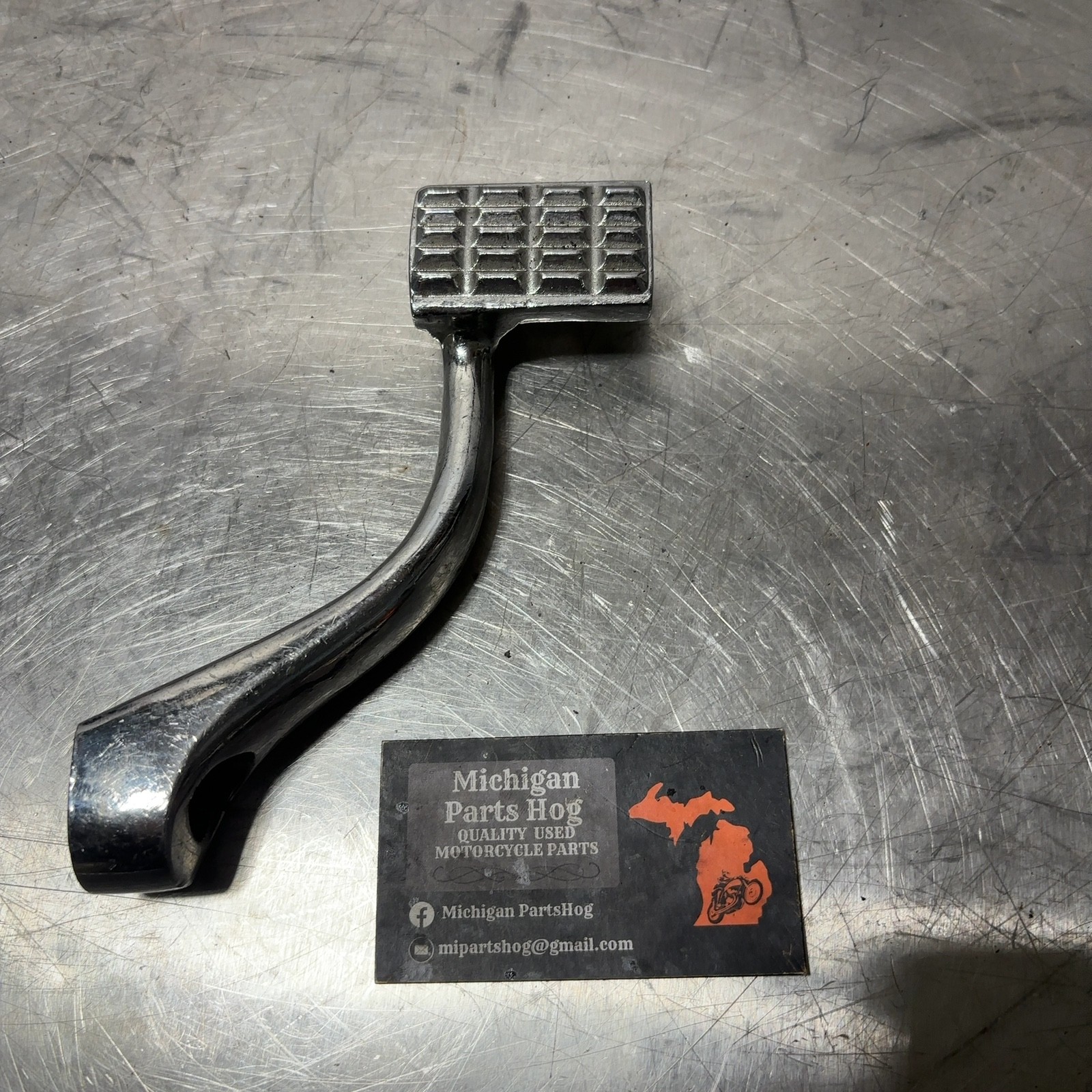 78-79 Harley-Davidson Ironhead XL Sportster Foot Brake Pedal Chrome