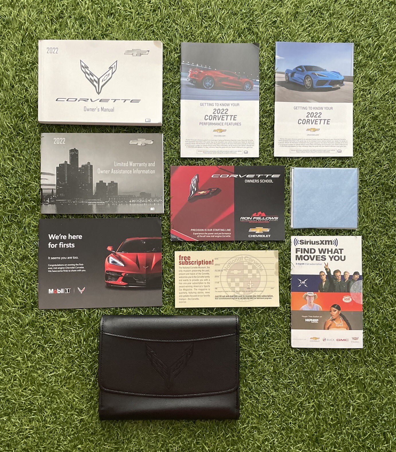 2022 Chevrolet Corvette Owners Manual Coupe Convertible Stingray Z51 Performance