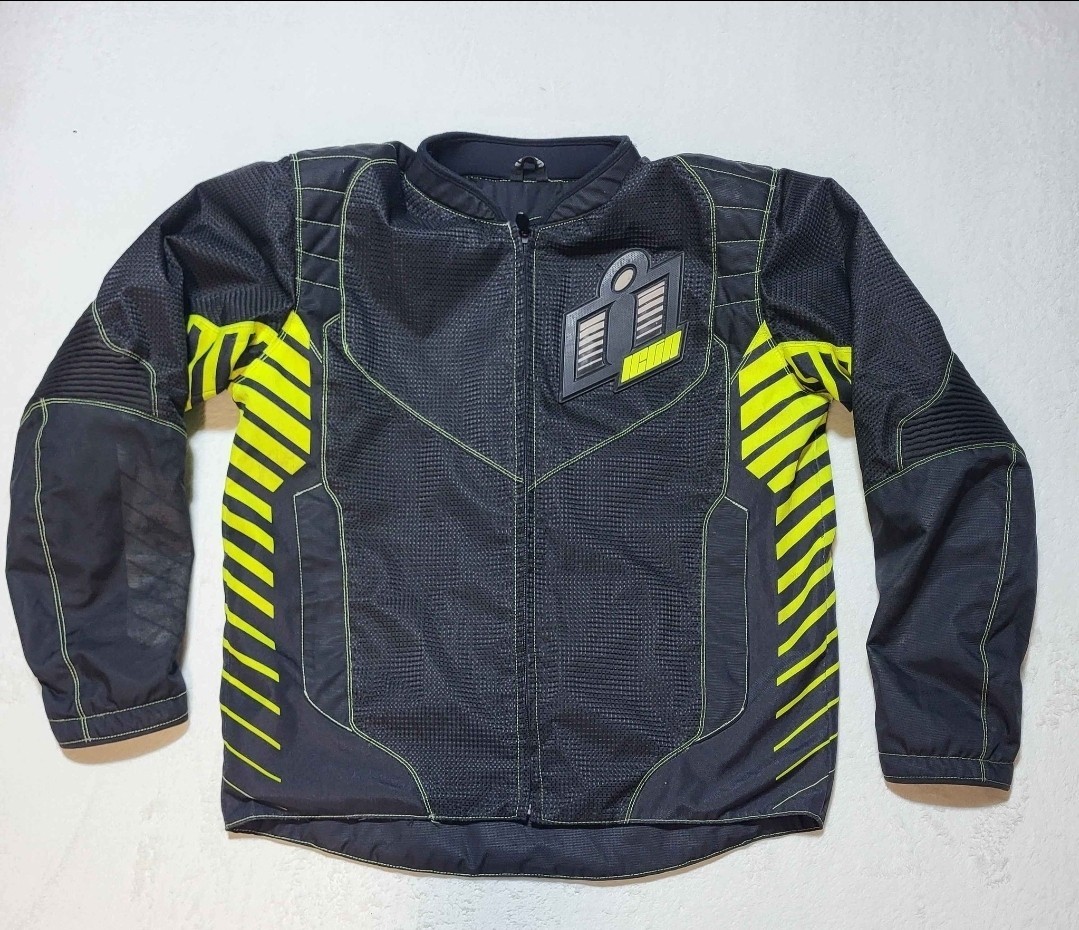 Men's Icon Wireform Armored Textile XL Jacket D30 protectors Coat Motorcycle 
