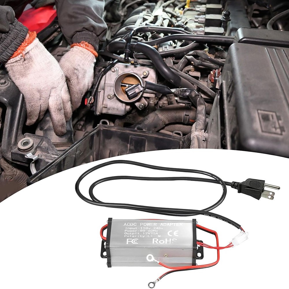 US Power Converter 110v AC to 12v DC Stable Power Supply for  RVs Campers 300W