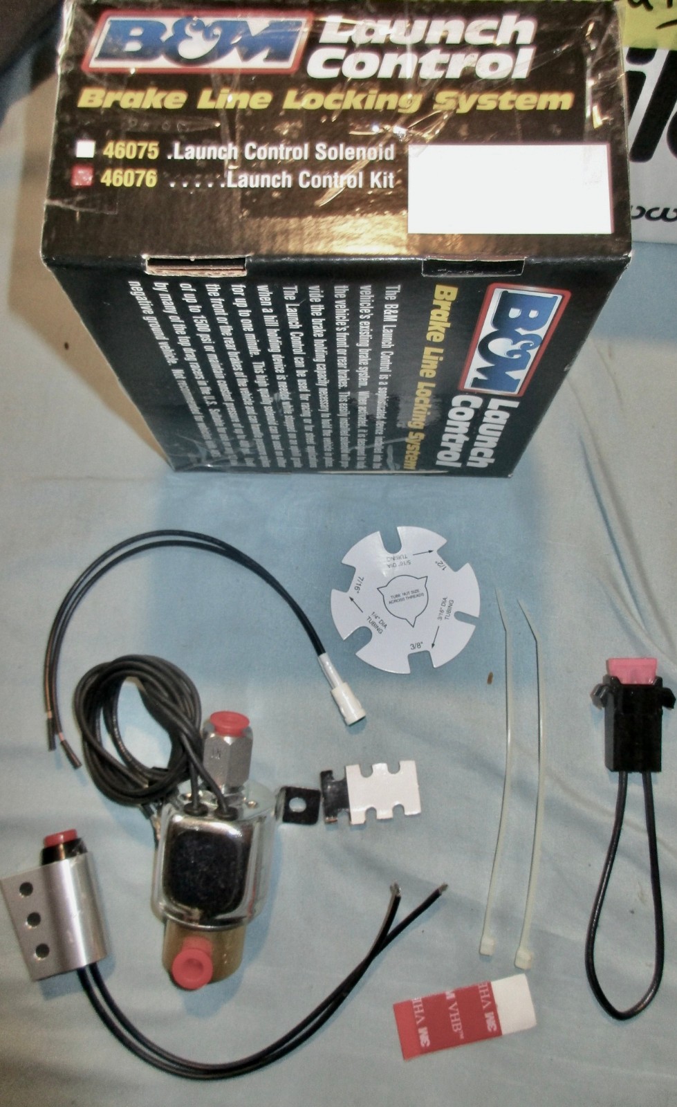 B&M 46076 BRAKE LOCK LAUNCH CONTROL KIT DRAG RACING LINE LOCK KIT B&M 46076 BRAKE LOCK LAUNCH CONTROL KIT DRAG RACING LINE LOCK KIT