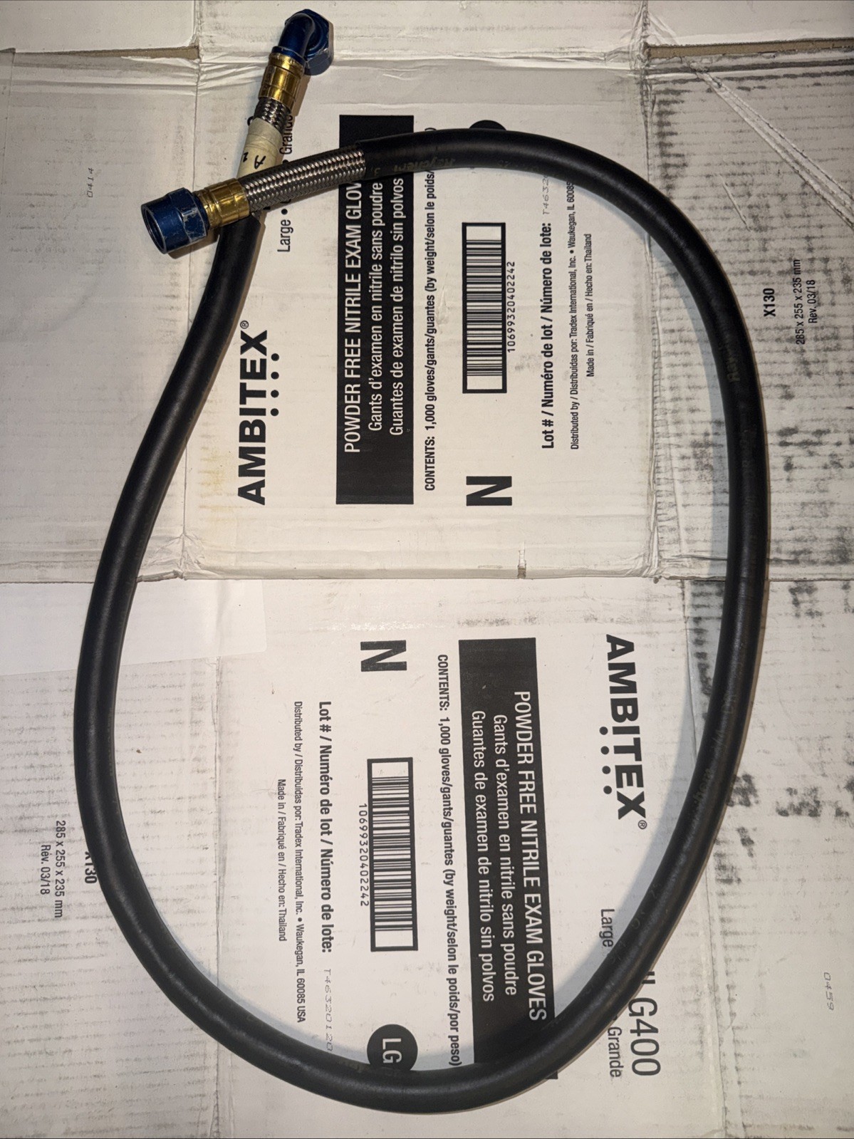 Brown & Miller BMRS -8 AN NASCAR Premade Line 50-52 Inch 90*,0* Fitting (a29) Brown & Miller BMRS -8 AN NASCAR Premade Line 50-52 Inch 90*,0* Fitting (a29)