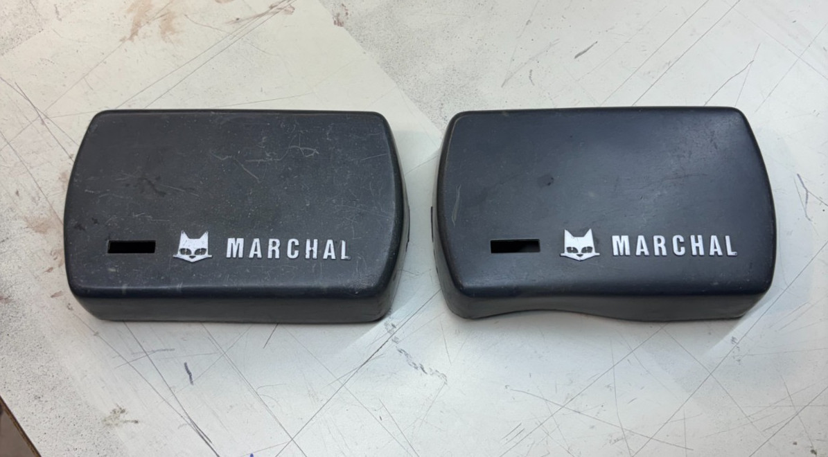 Vintage original 1983 85 86 Ford Mustang Capri Marchal 750 Fog Light covers Vintage original 1983 85 86 Ford Mustang Capri Marchal 750 Fog Light covers