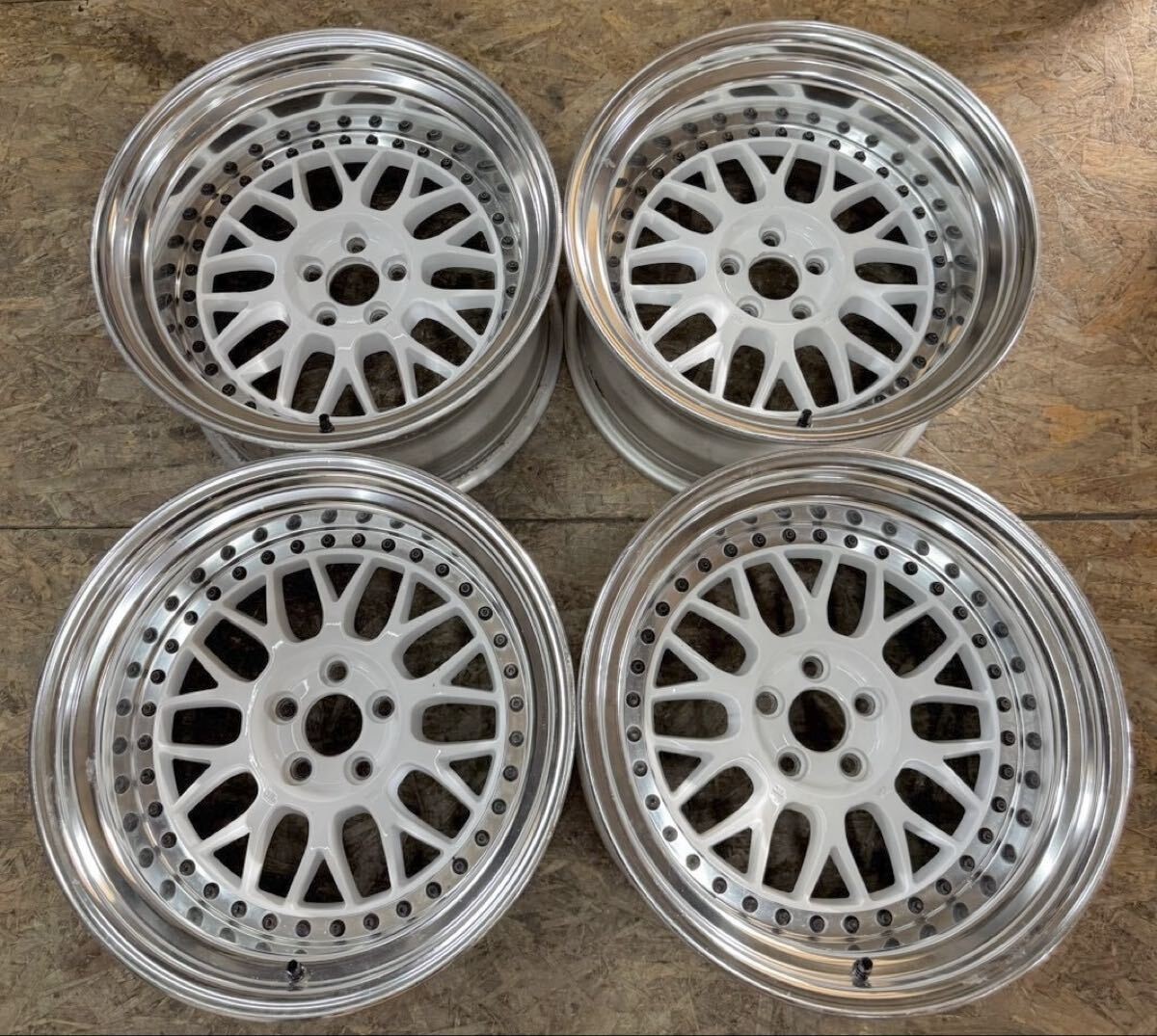 JDM Rare WORK Meister M1 1710.5J-16 PCD100 5-hole 5H Deep Rim ZN6 86 B No Tires