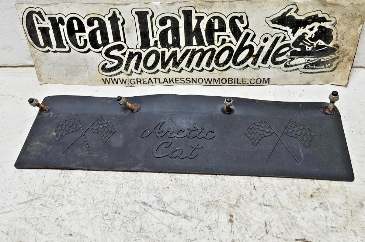 Vintage Arctic Cat Puma Panther Cheetah Snowmobile Snow Flap 17.25\ Vintage Arctic Cat Puma Panther Cheetah Snowmobile Snow Flap 17.25\