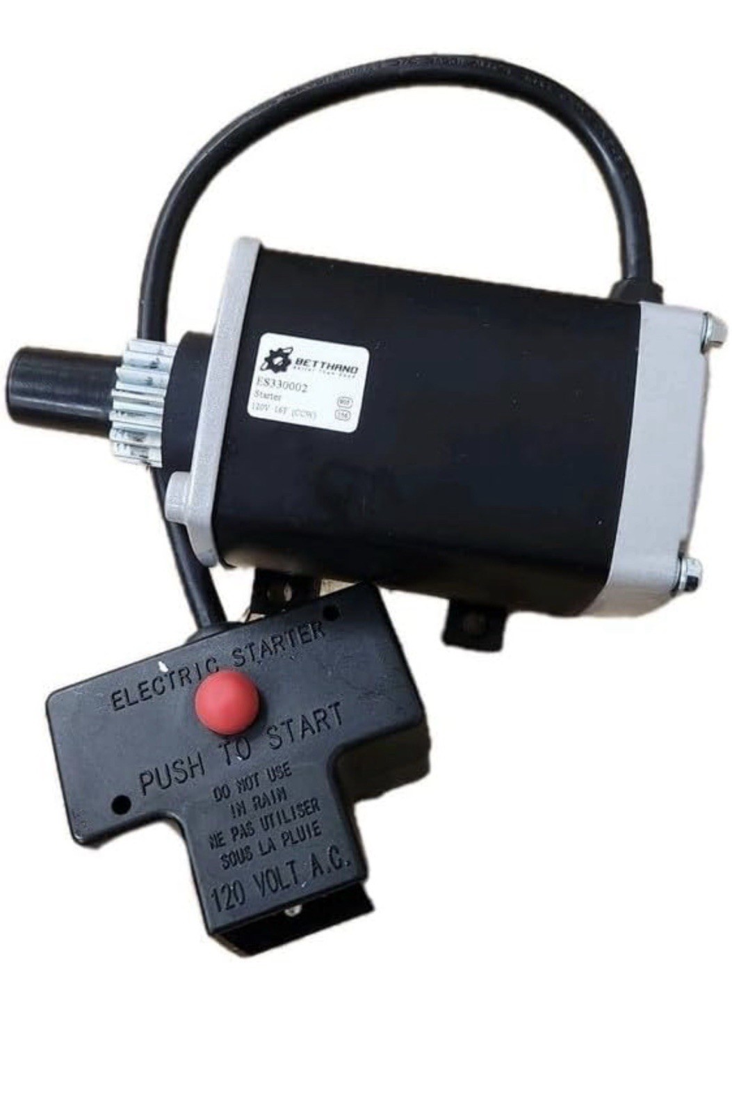 Replacement Part for 120V 16T Electric Starter Motor ES330002 Fast Starter.... Replacement Part for 120V 16T Electric Starter Motor ES330002 Fast Starter....