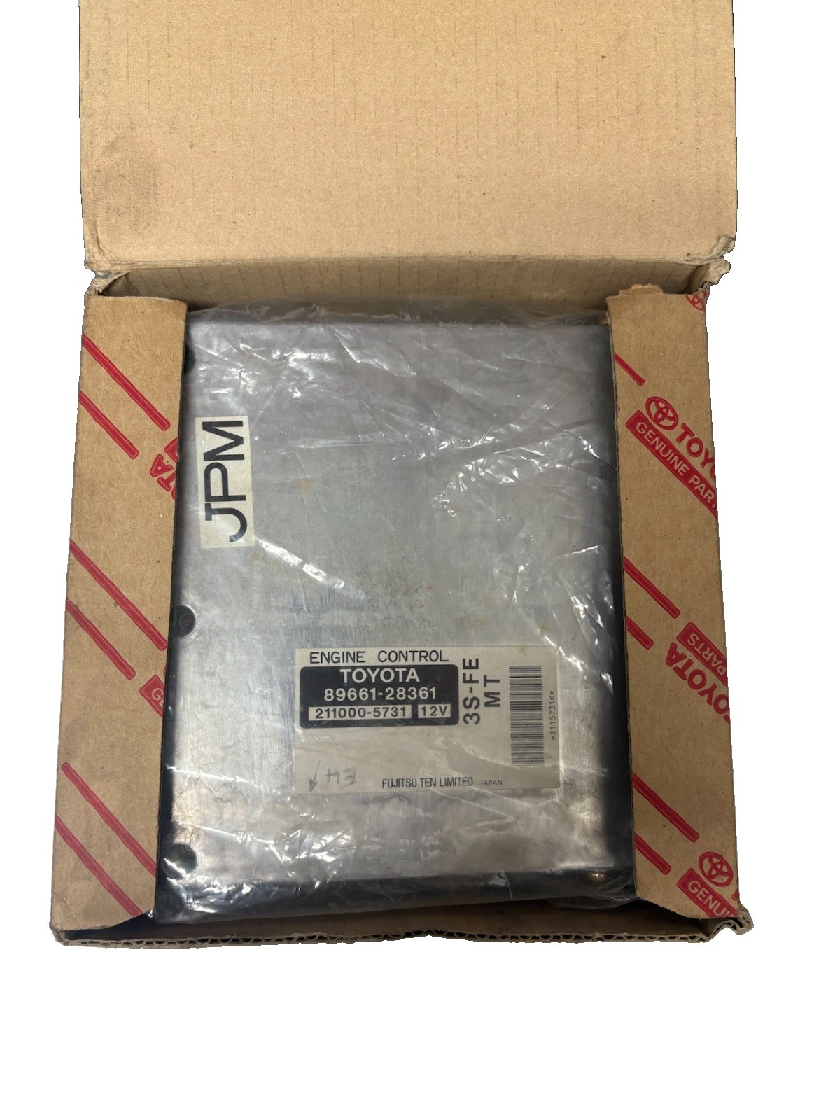 Toyota TownAce Noah SR40 ECU ECM Engine Computer 89661-28361 OEM JDM 1996-2001