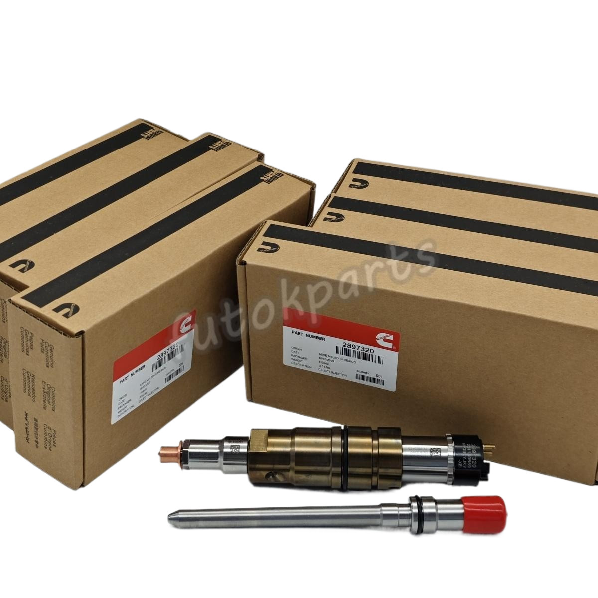 6X CUMMINS ISX15 FUEL INJECTOR Tube 2897320 5579419 SUPERCED 5579419PX 2897320PX 6X CUMMINS ISX15 FUEL INJECTOR Tube 2897320 5579419 SUPERCED 5579419PX 2897320PX