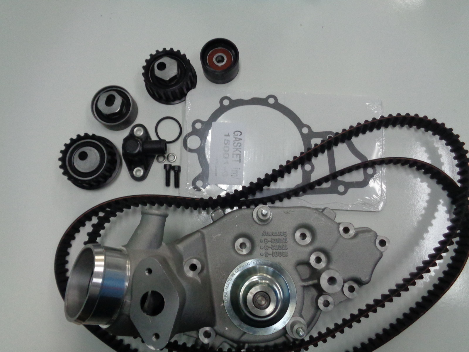 PORSCHE 944 TURBO 951 WATER PUMP KIT TIMING BALANCE BELT ROLLER KIT 86 ONLY GEBA