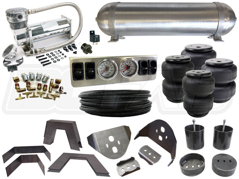 Complete Air Suspension Kit - 1999-2006 Chevrolet Silverado - LEVEL 1 - 1/4