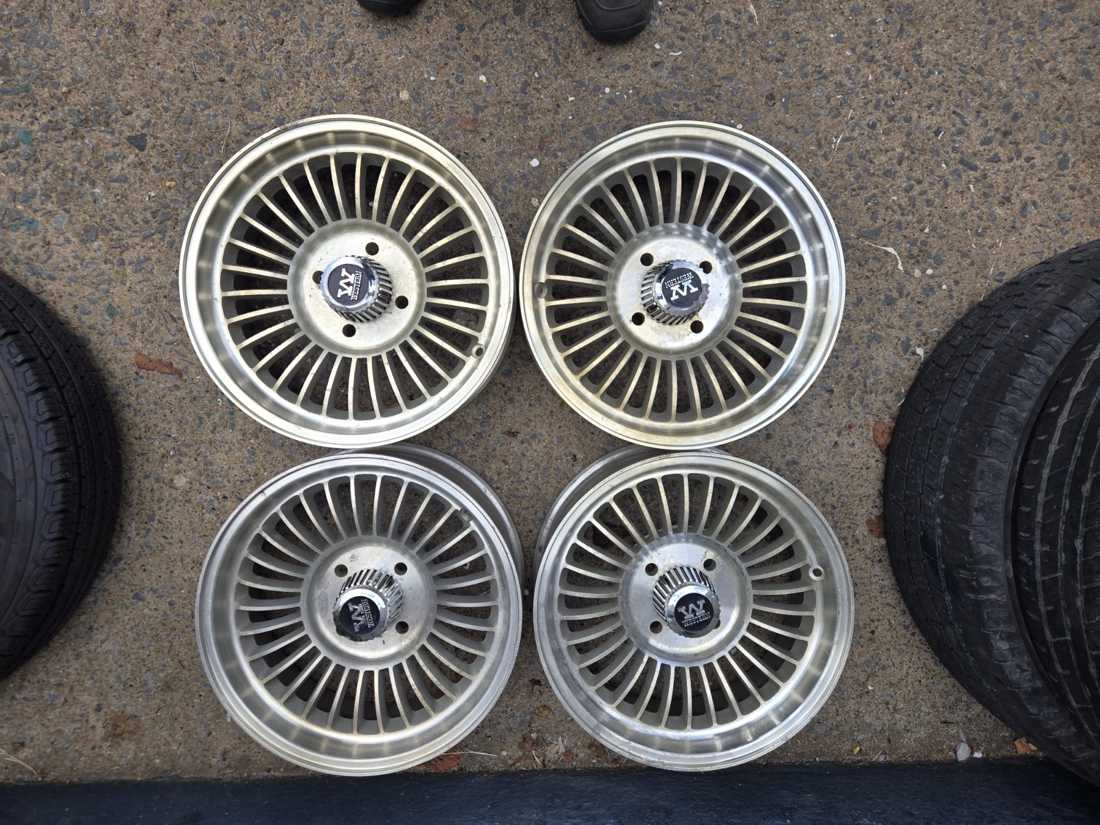 Garage Find 4 - Western Wheels 4 x 4.50 6.5 wide 0 offset. Never Mounted Garage Find 4 - Western Wheels 4 x 4.50 6.5 wide 0 offset. Never Mounted