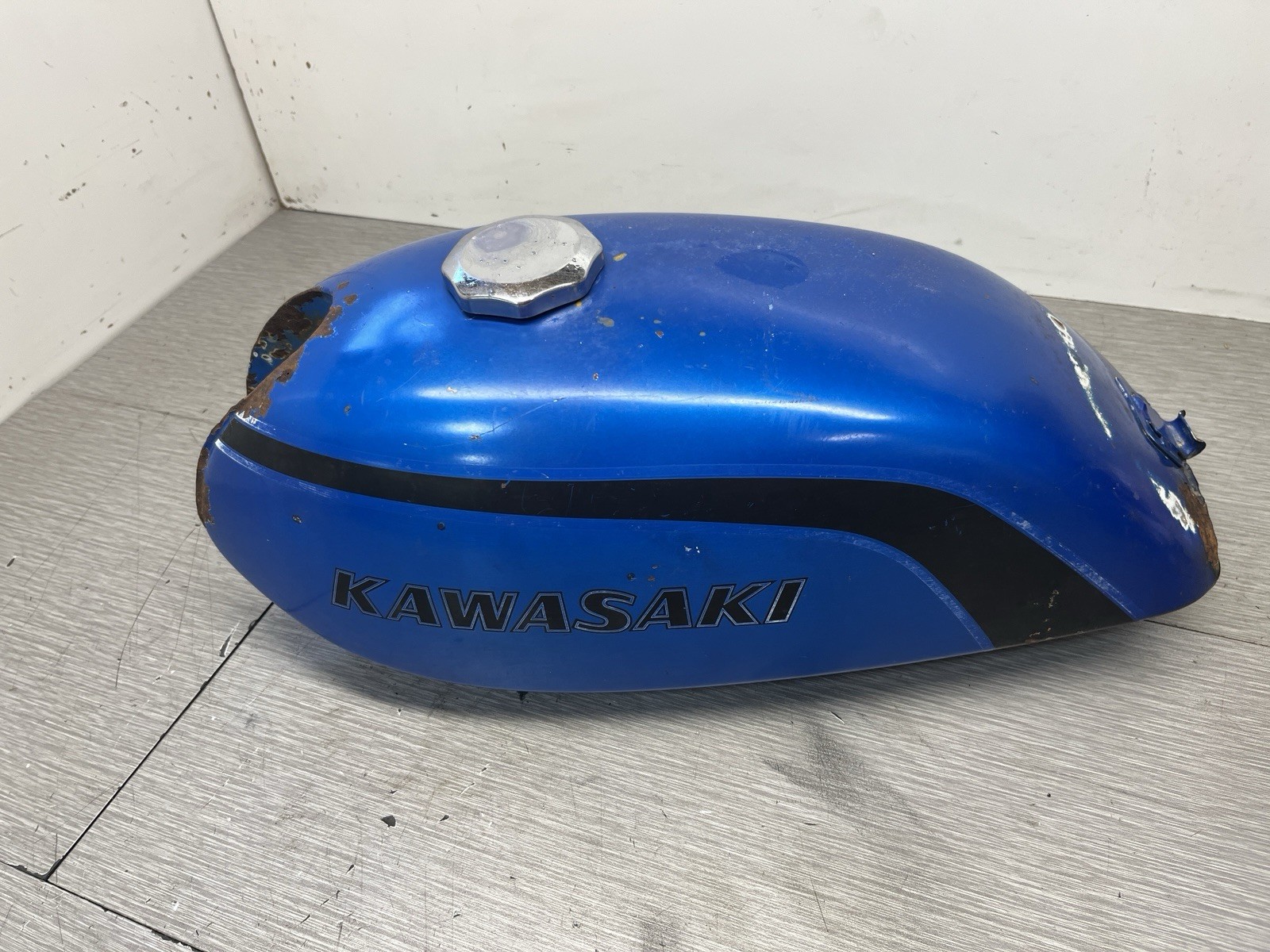 Kawasaki F7 175cc 1973 Fuel Gas Petrol Tank Tank1 Kawasaki F7 175cc 1973 Fuel Gas Petrol Tank Tank1