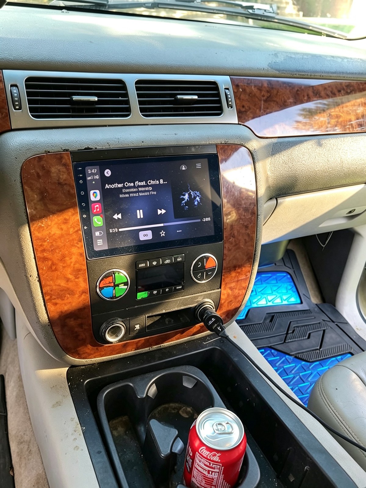 8CORE Wireless CarPlay Android 15 Car Radio For 2007-2014 Chevy Suburban Tahoe