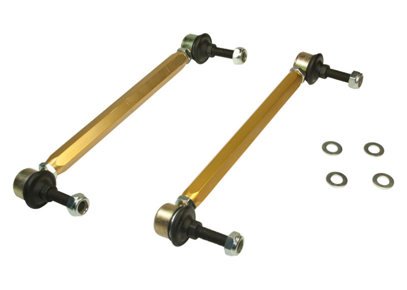 Whiteline Universal Swaybar Link Kit H/D with Adjustable 10mm Ball/Ball Style Whiteline Universal Swaybar Link Kit H/D with Adjustable 10mm Ball/Ball Style