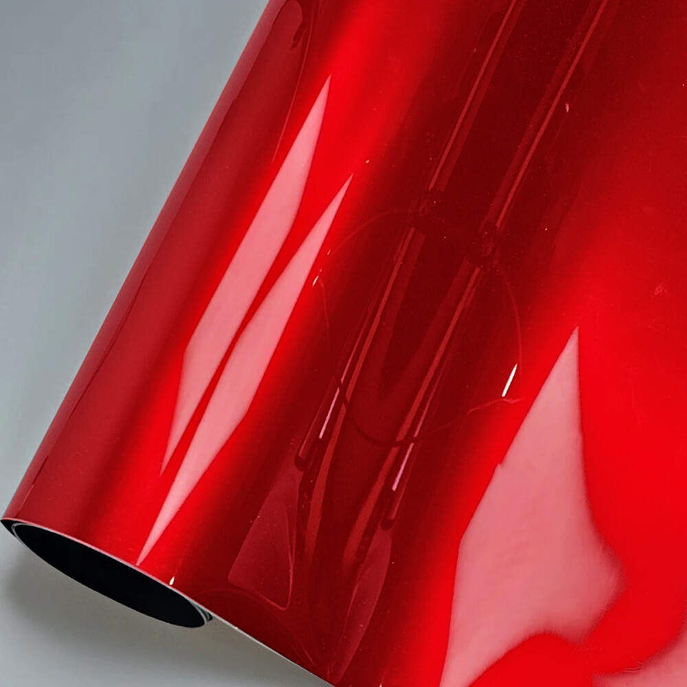 Premium Super Gloss Metallic Red Vinyl Film Wrap Sticker Decal Air Bubble Free Premium Super Gloss Metallic Red Vinyl Film Wrap Sticker Decal Air Bubble Free