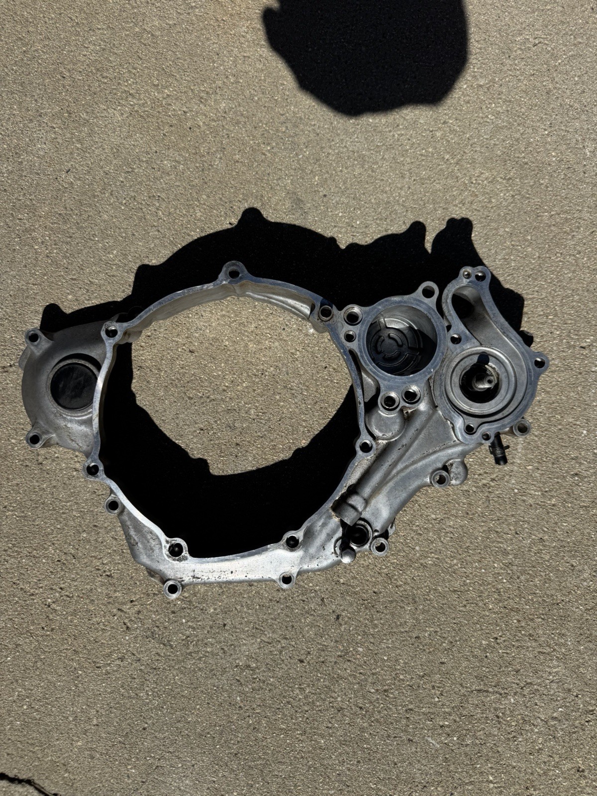2004-2008 YFZ 450 OEM Clutch Side Outer motor Case 2004-2008 YFZ 450 OEM Clutch Side Outer motor Case