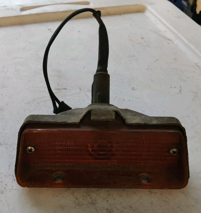 Vintage AMC 3576732 Parking Light Housing & Lens 1967-69 Rambler Rebel Vintage AMC 3576732 Parking Light Housing & Lens 1967-69 Rambler Rebel