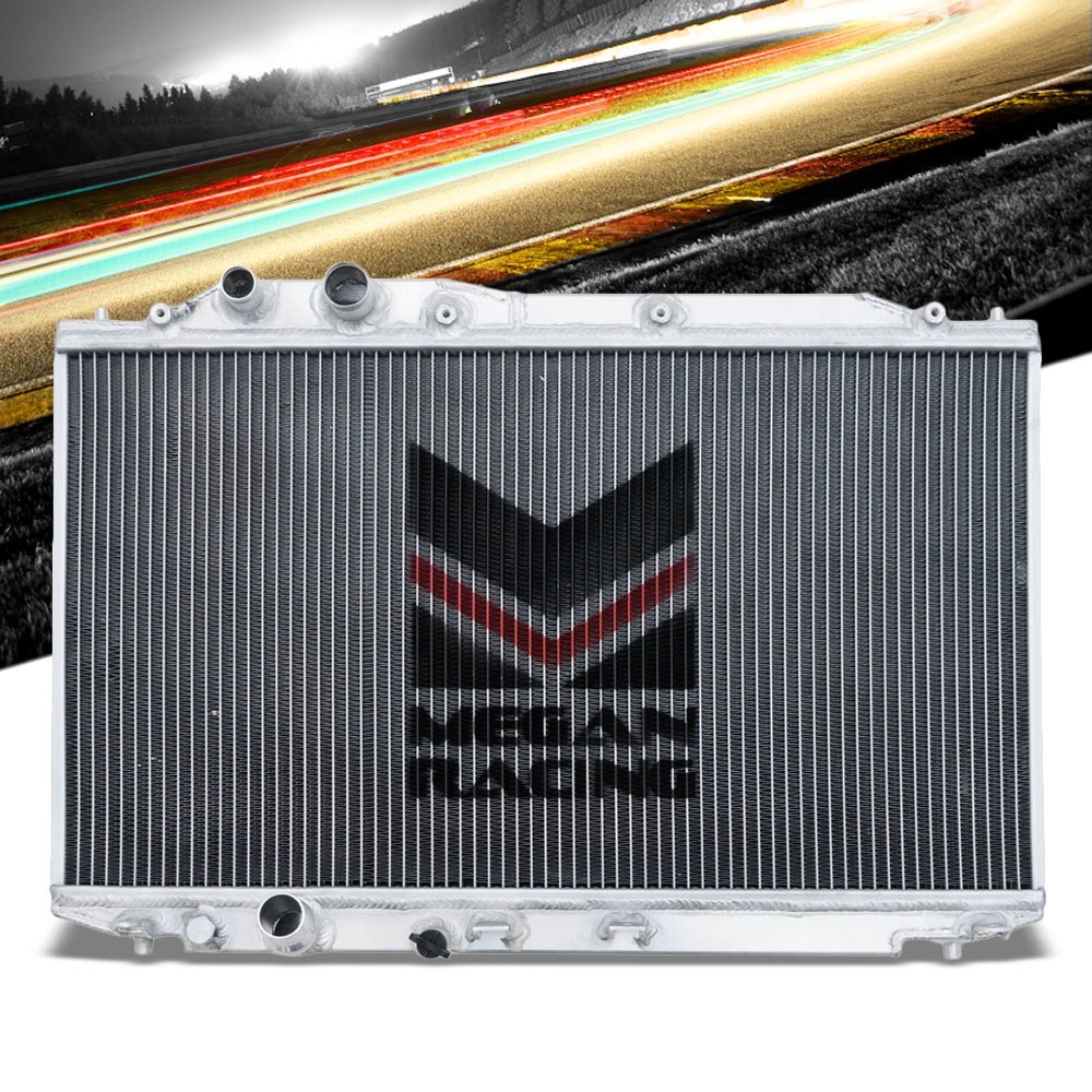 Megan Aluminum Bolt-On 1Core 2-Row Radiator For 06-11 Honda Civic MT