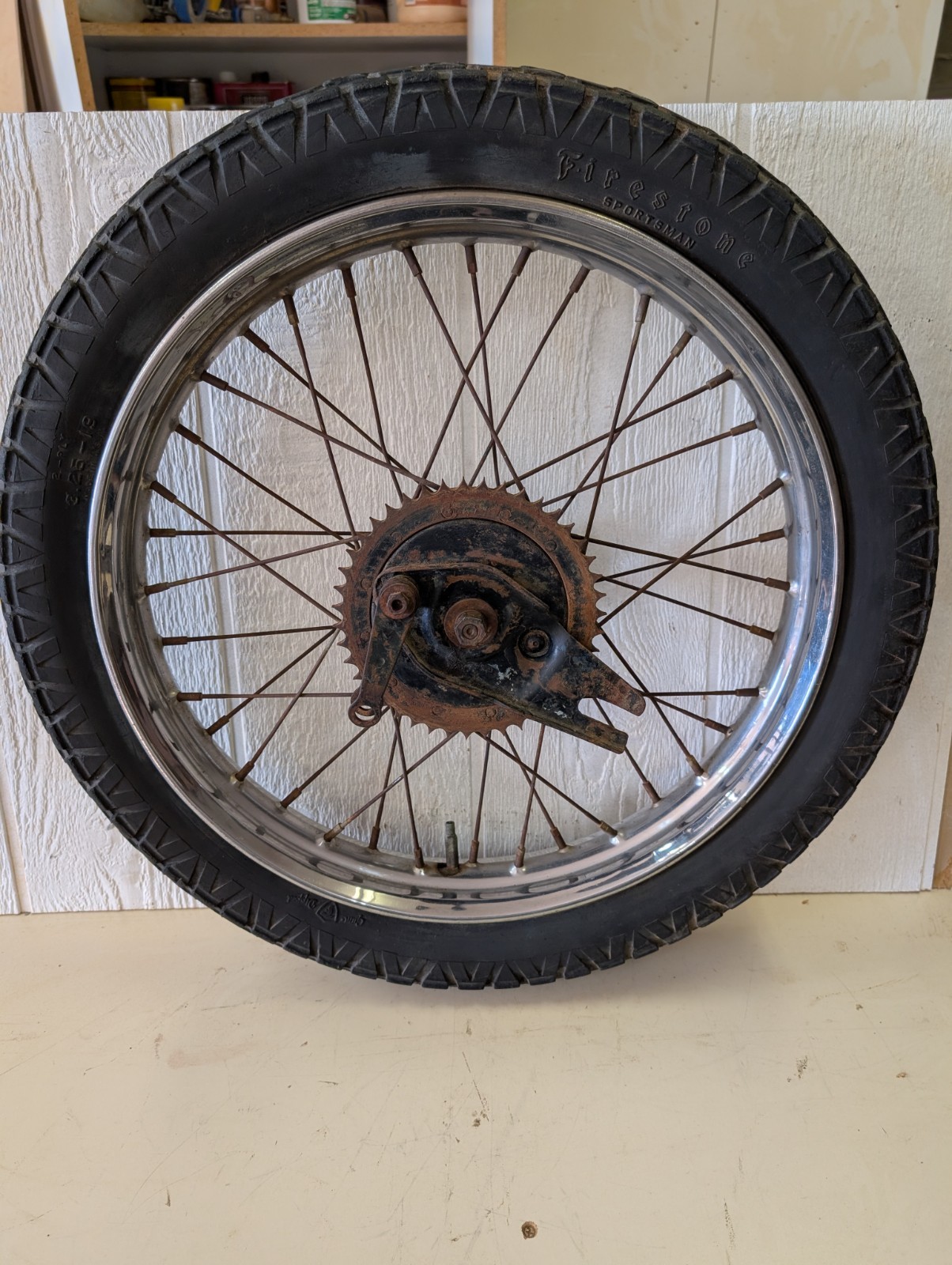 Harley-Davidson Hummer St125 St165 19-In rear rim Harley-Davidson Hummer St125 St165 19-In rear rim