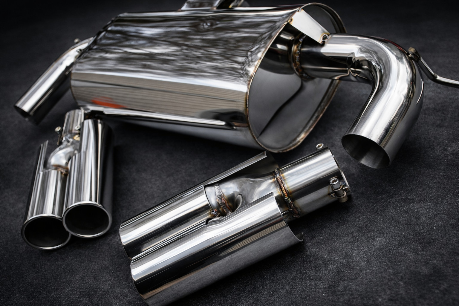 Aero Function AF-107934 AF-3 Style Axle Back Exhaust – BMW X6 2008-2014 - M341