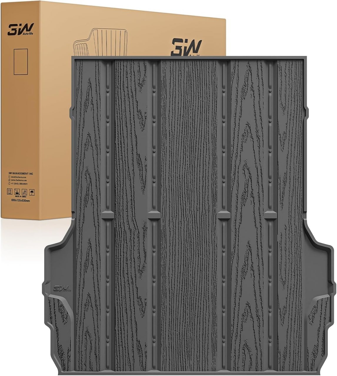 3W All-Weather TPE Truck Bed Mat for 23-26 Chevy Colorado GMC Canyon 5FT 3W All-Weather TPE Truck Bed Mat for 23-26 Chevy Colorado GMC Canyon 5FT