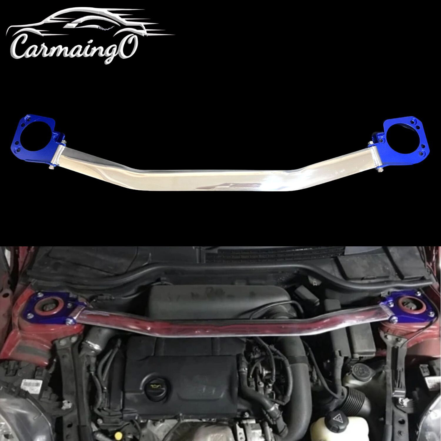 Front Upper Suspension Strut Bar Tower Brace Fit for MINI Cooper S R56 2009-2013