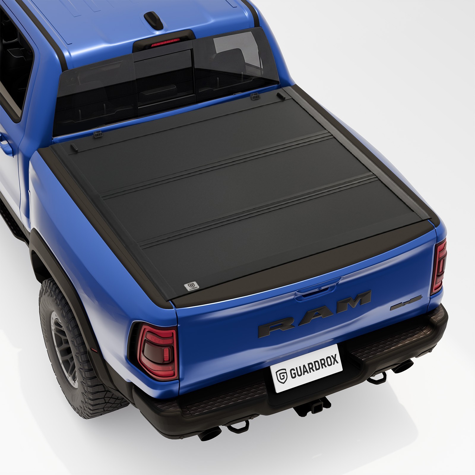 5.7FT L5 Low Profile Tri Fold Tonneau Cover for 19-26 Ram 1500 67\
