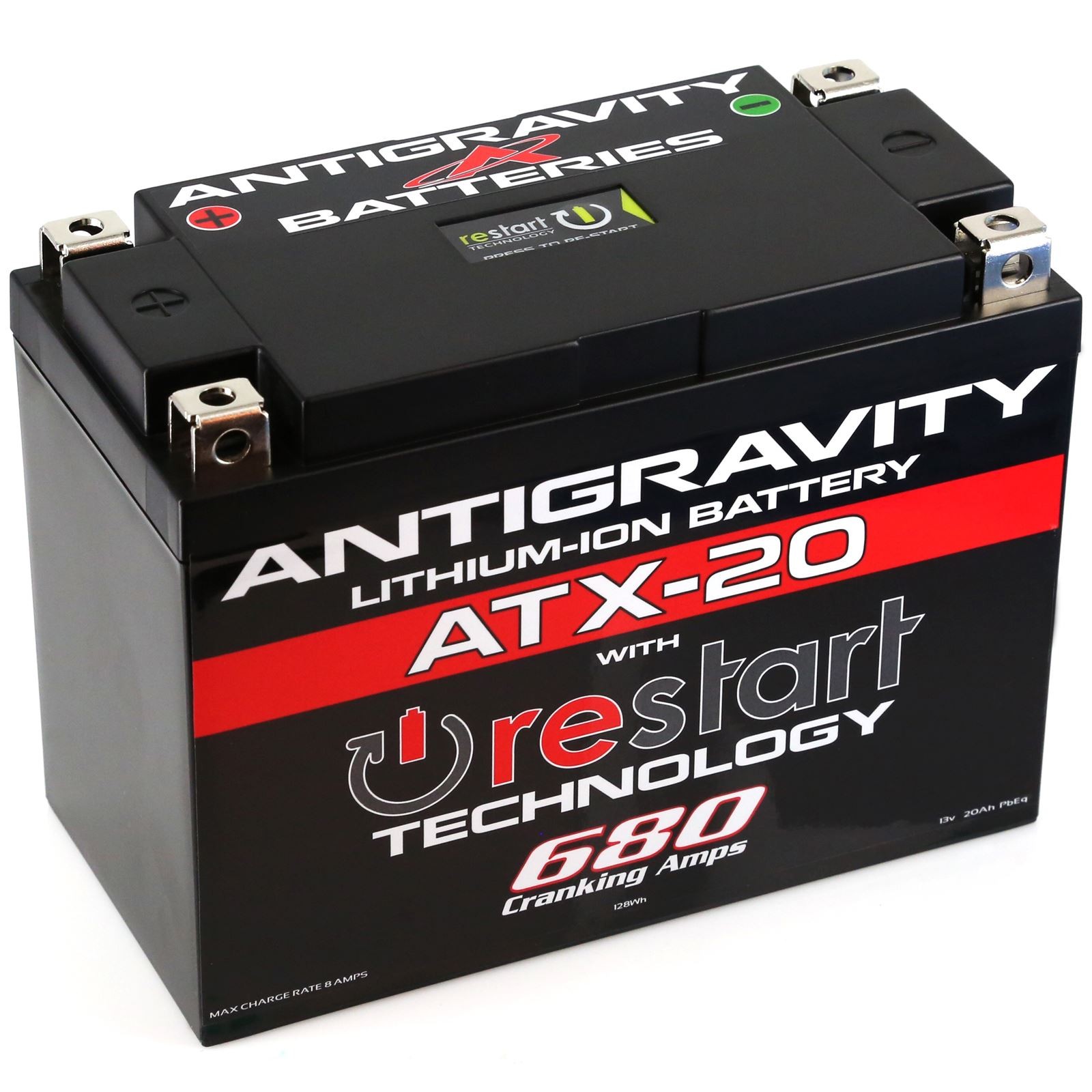 Antigravity Batteries Lithium Battery ATX20-RS 680 Cranking Amps AG-ATX20-RS