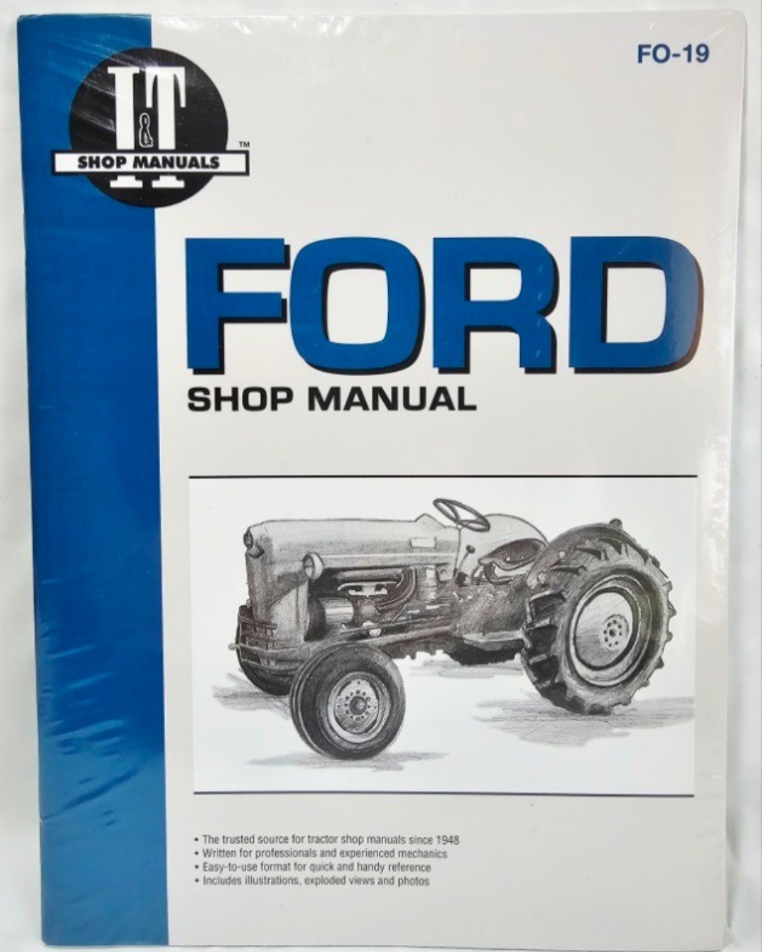FORD TRACTOR I&T Shop Manual FO-19 Model NAA -Jubilee New Factory Sealed