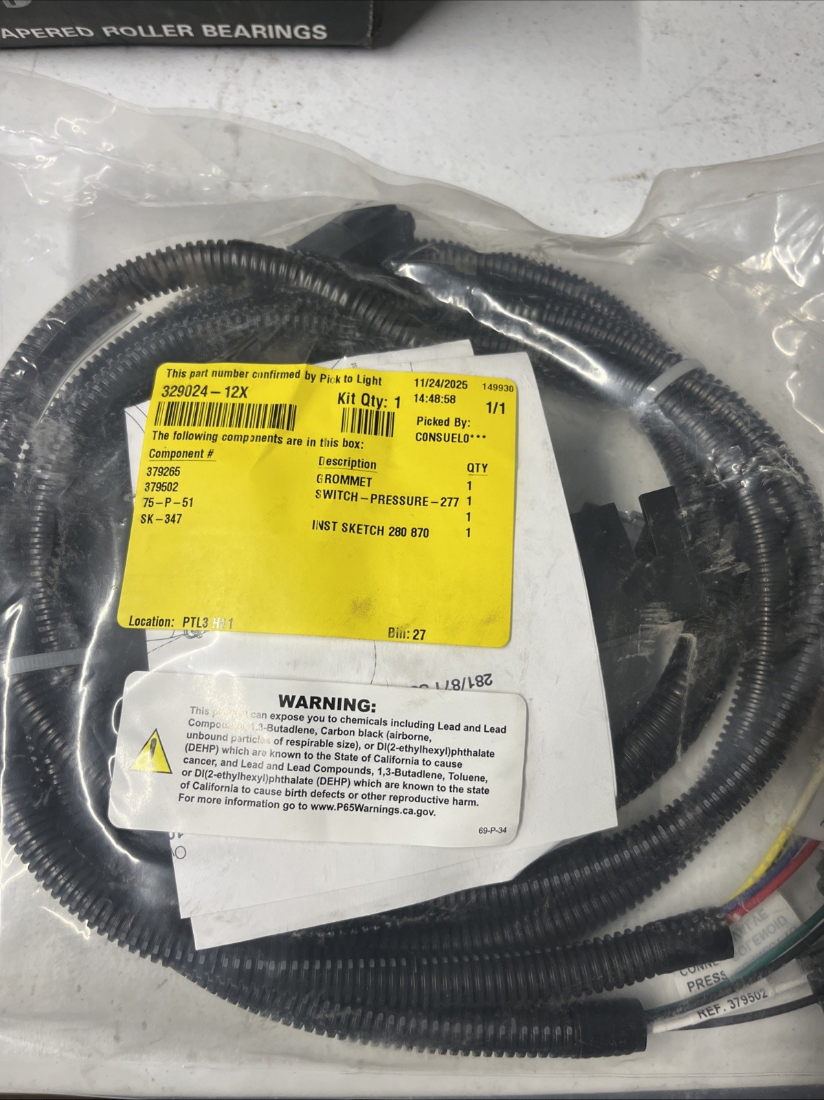 Chelsea Parker PTO Wire Kit for Allison Trans. #329024-12X Chelsea Parker PTO Wire Kit for Allison Trans. #329024-12X