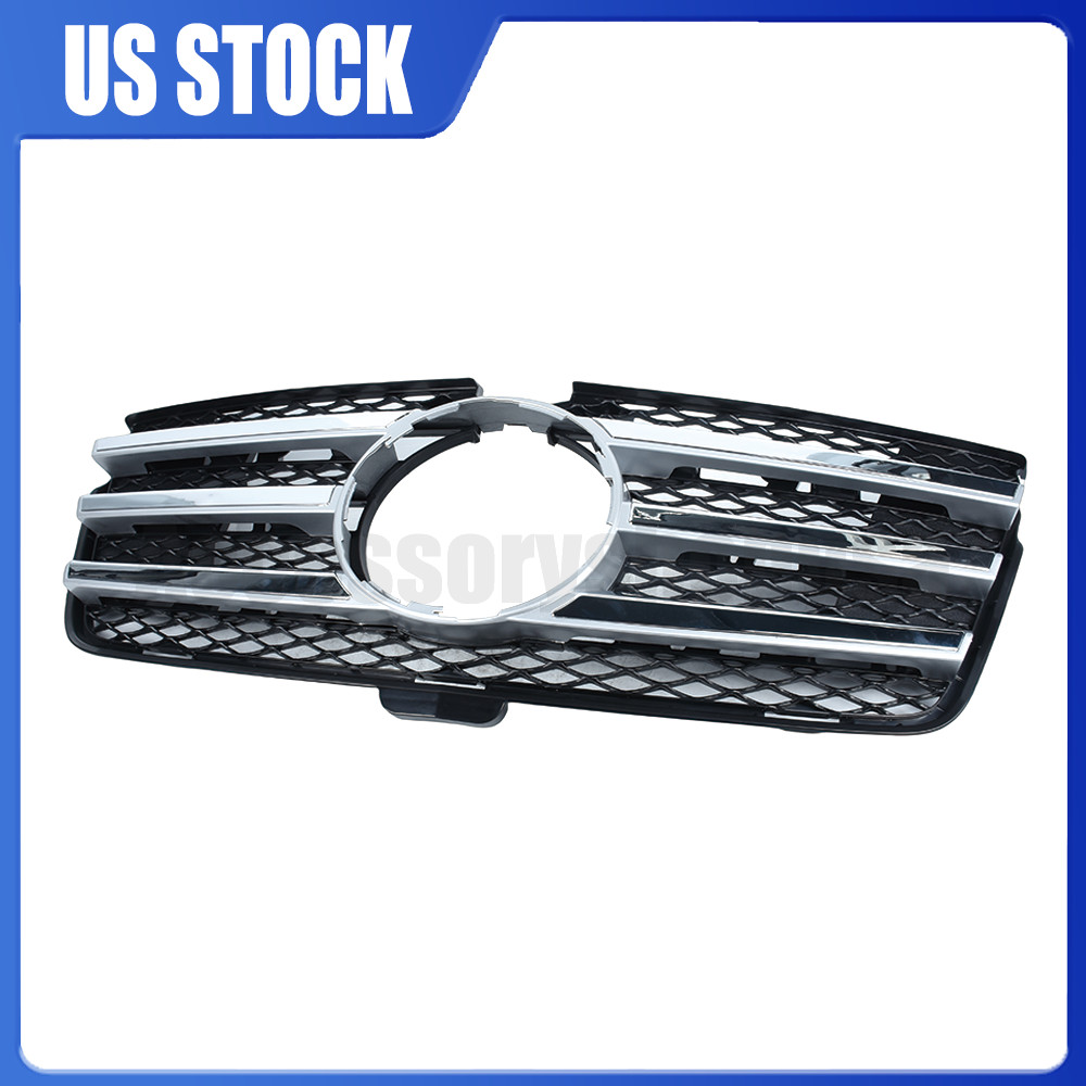 For 2011-2012 Mercedes Benz W164 GL GL500 GL550 Front Bumper Grille 1648803185