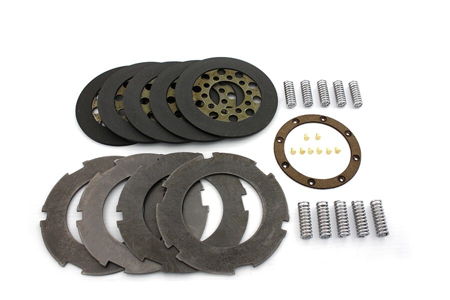 Clutch Pack Kit Police Type for Harley V-Twin 1941-84 FL 1941-48 UL 1971-84 FX