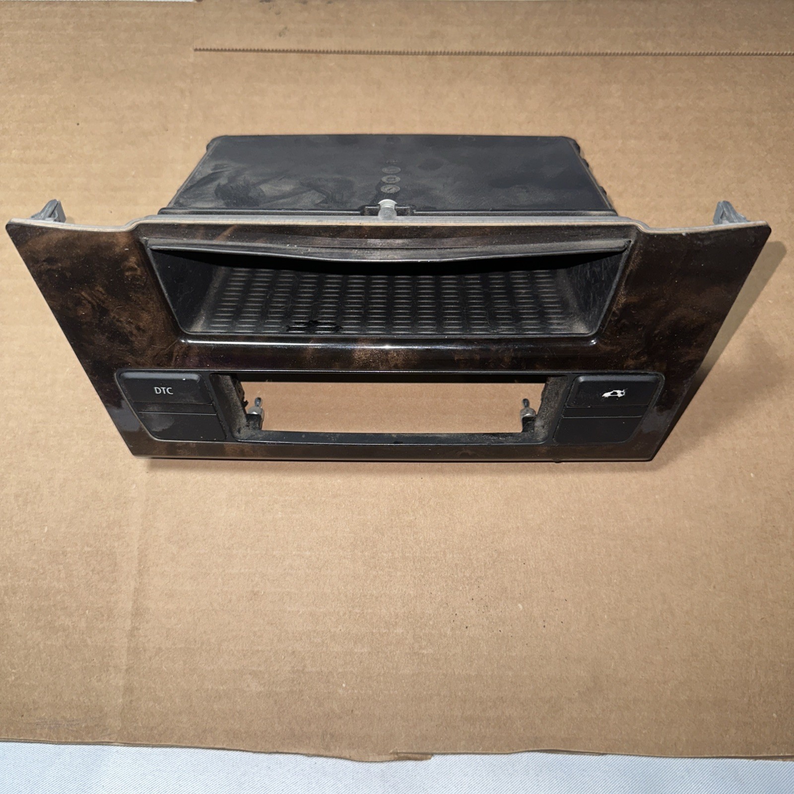 08-10 BMW 528I 535I Dash Storage Compartment Panel DTC Switch 69139391 9159051