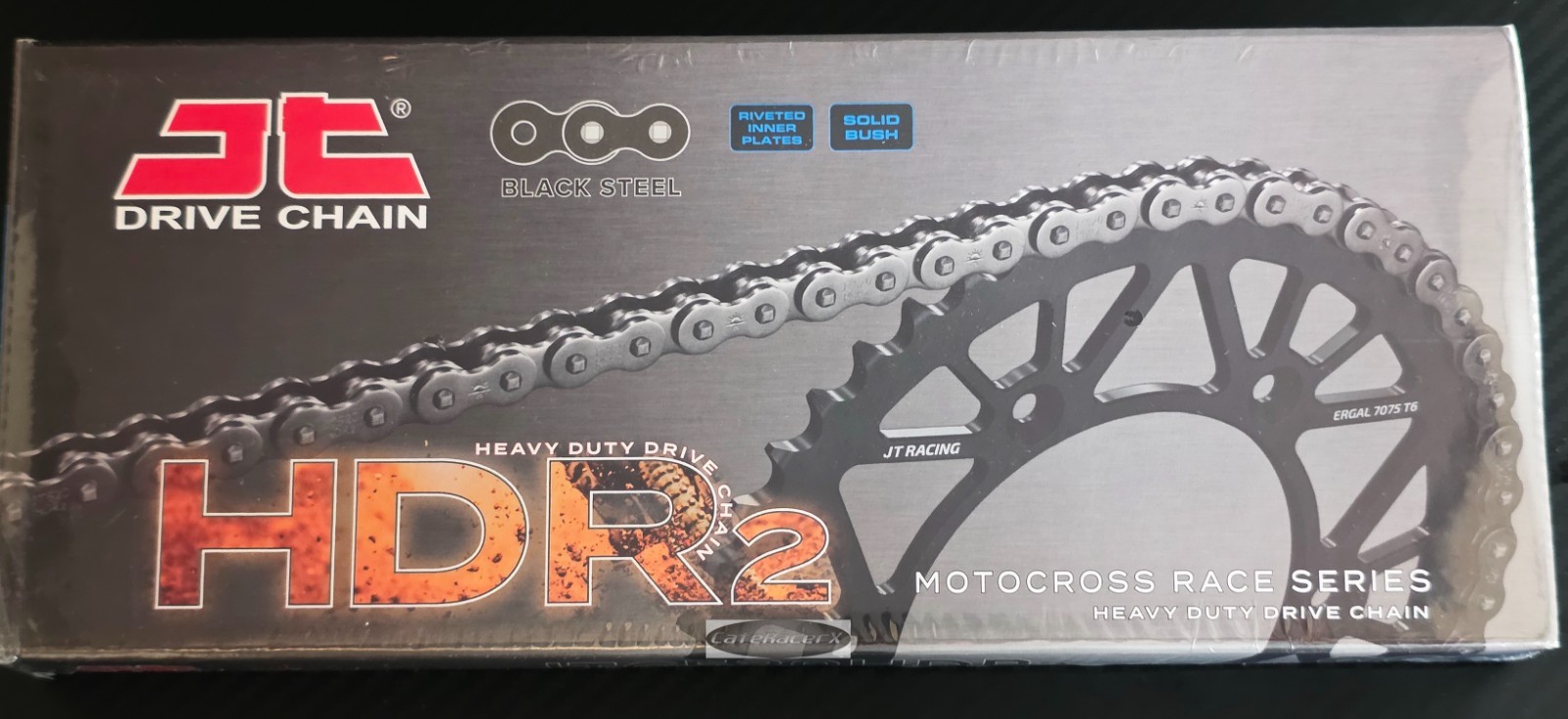 JT Chain 520x120 HDR2 Heavy Duty Motocross Race Series Chain 120 Link MX ATV