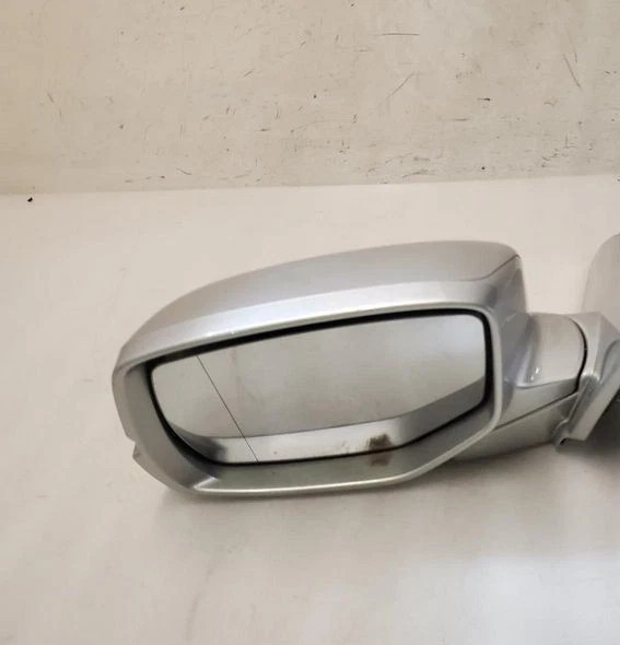 2013-2017 Honda Accord Left Driver Side View Power Door Mirror Silver OEM