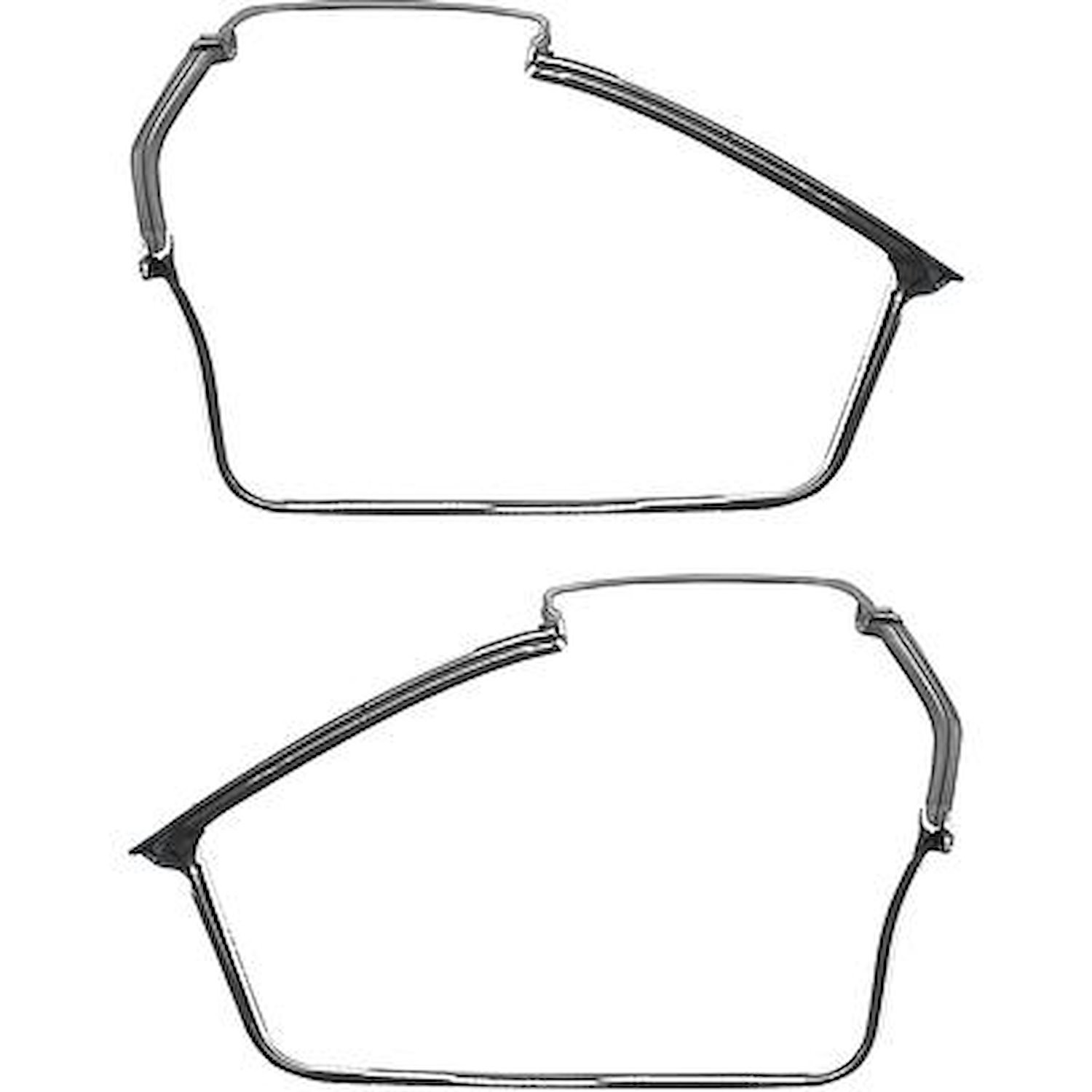 OER W1519 Door Frame Weatherstrip Kit for T-Top Models 1993-2002 Chevy Camaro,