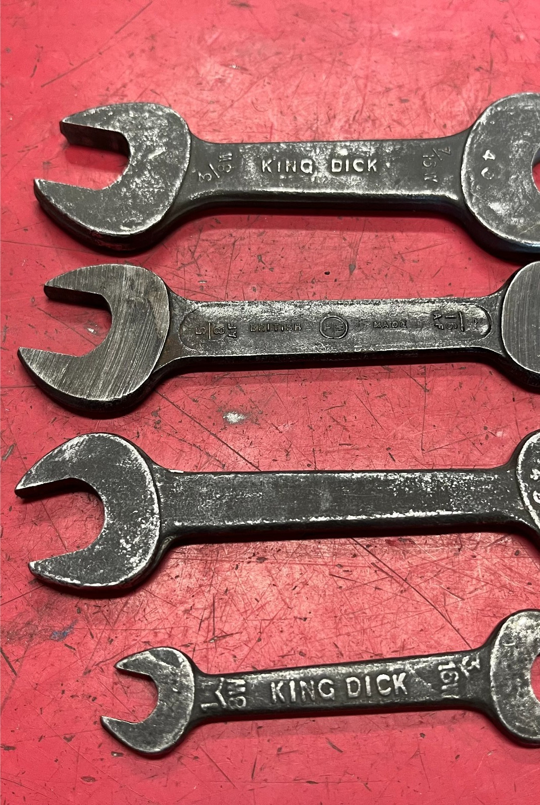KING DICK WRENCHES -GENUINE- NORTON BSA ENFIELD TRIUMPH VELOCETTE MATCHLESS AJS