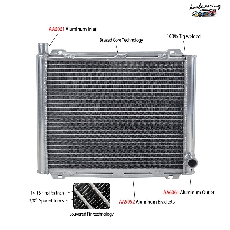 Aluminum for 2012-2023 Can-Am Outlander Max/Renegade/500/650/800/1000 Radiator Aluminum for 2012-2023 Can-Am Outlander Max/Renegade/500/650/800/1000 Radiator